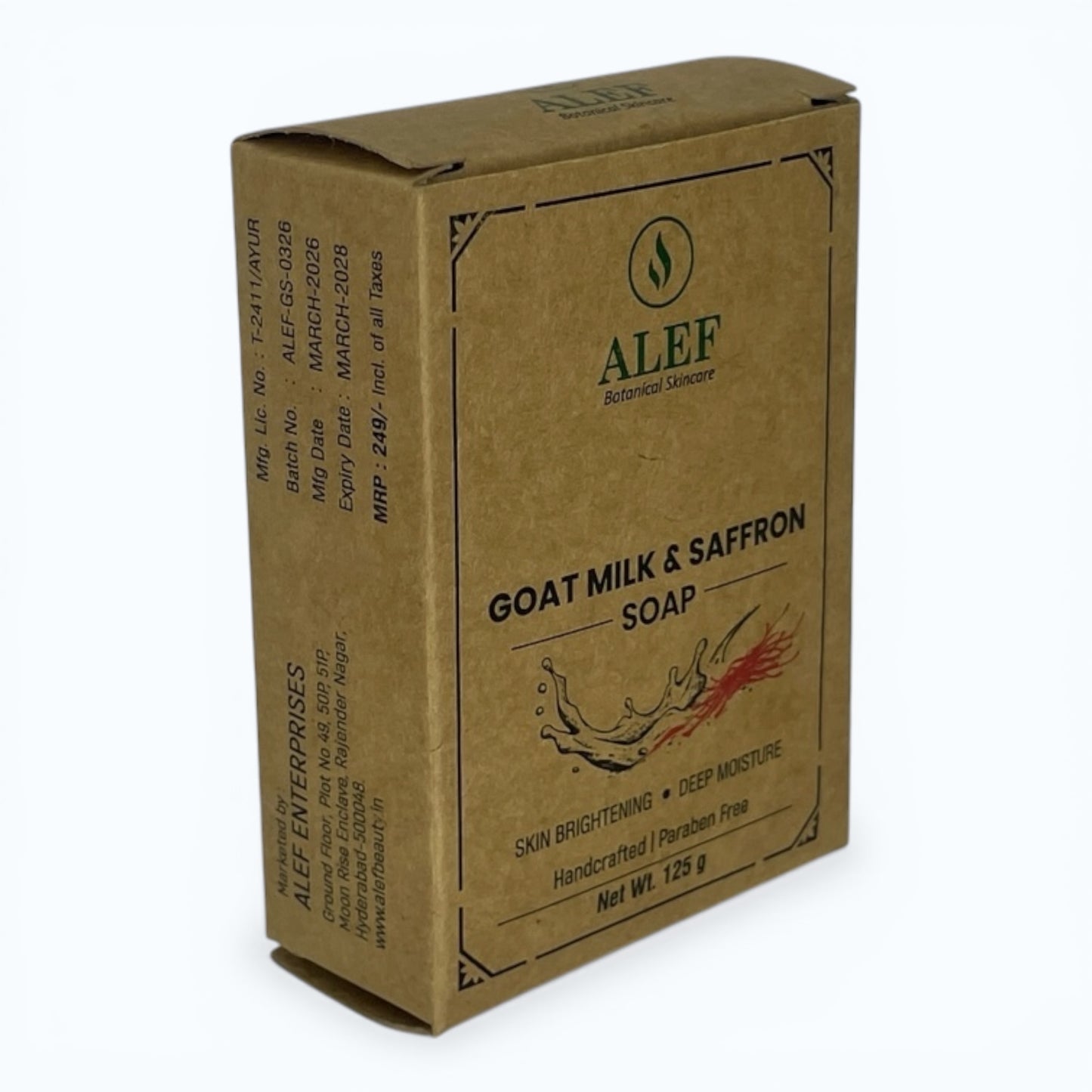 Goat Milk & Saffron Soap